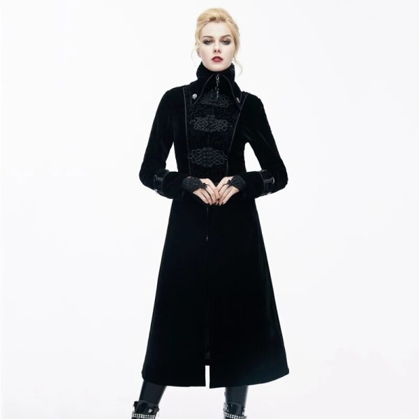 Manteau Femme Hiver Gothique6