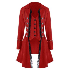 Veste gothique femme grande taille noire