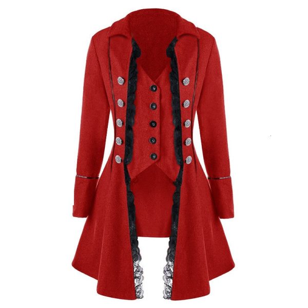 Veste gothique femme grande taille noire