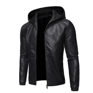 Veste Gothique Homme Cuir6
