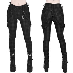 Pantalon Punk Gothique Femme7
