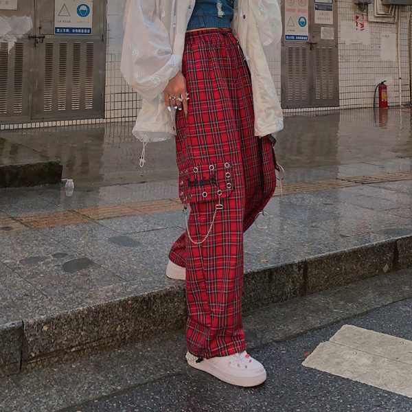 Pantalon Gothique Ecossais