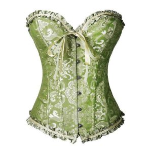 Corset Gothique Vert9