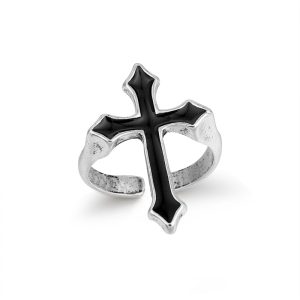 Bague Gothique Croix