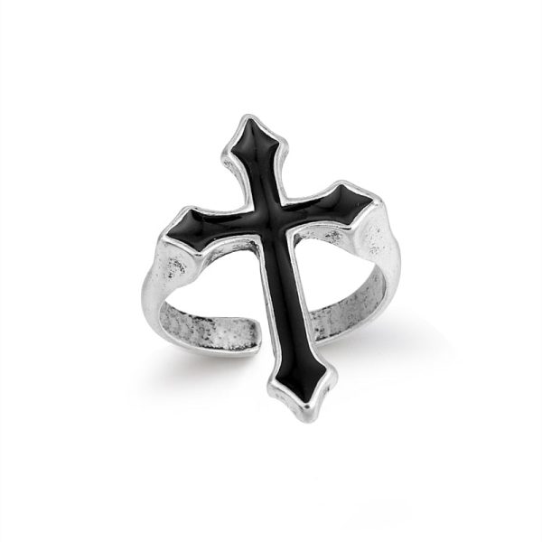 Bague Gothique Croix