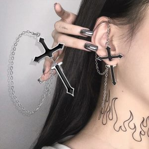 Boucle D'Oreille Gothique Punk