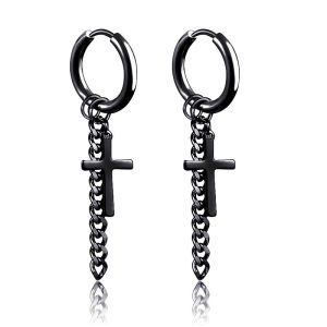Boucle D'Oreille Anneau CréOle Gothique