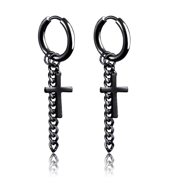 Boucle D'Oreille Anneau CréOle Gothique