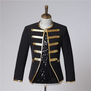 Veste officier gothique homme