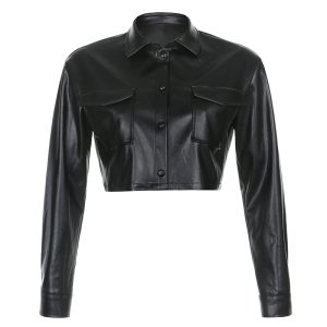 Veste femme sombre et sexy