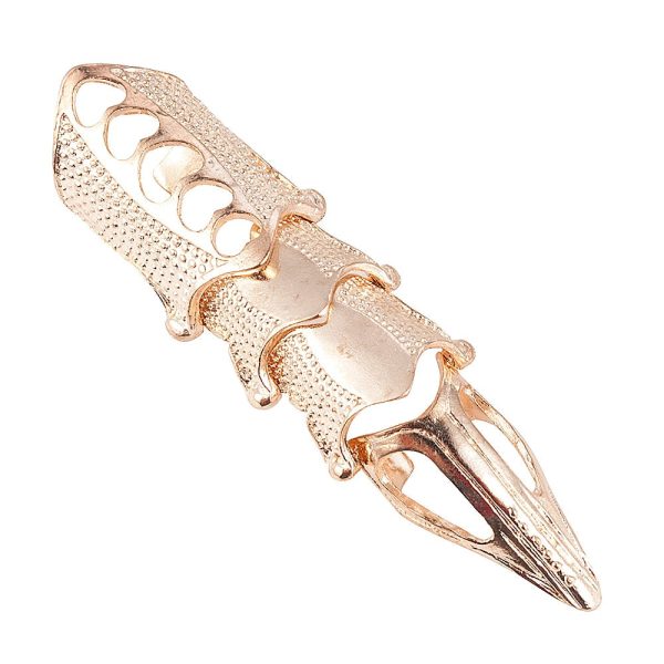 Bague Armure Gothique ArticuléE EntièRement