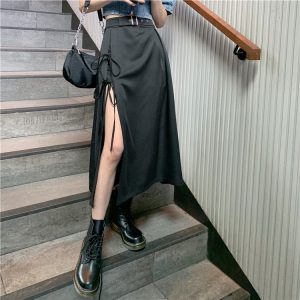 Pantalon Jupe Gothique noir