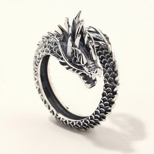 Bague Gothique Dragon