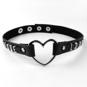 Collier Chocker Gothique CœUr