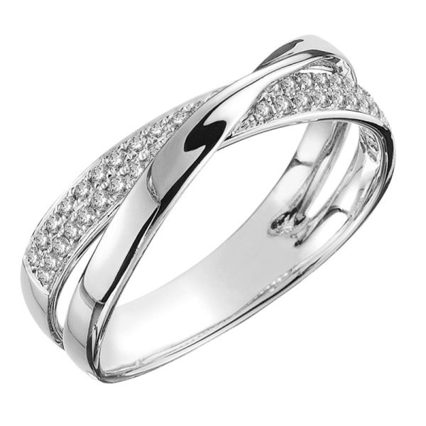 Bague De Mariage Gothique ArgentéE18