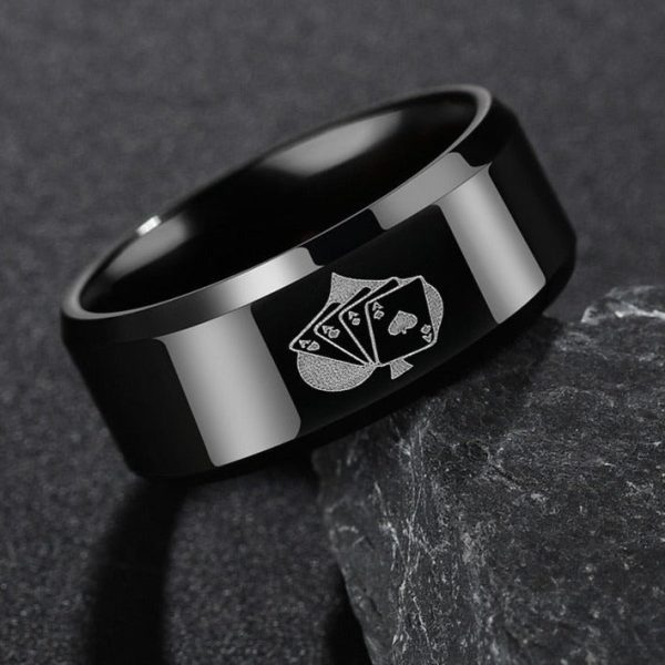 Bague Gothique Poker6