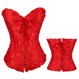 Corset Gothique Rouge9