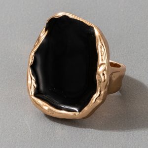 Bague Gothique Noire