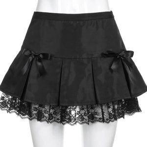 Mini Jupe Gothique Courte en image