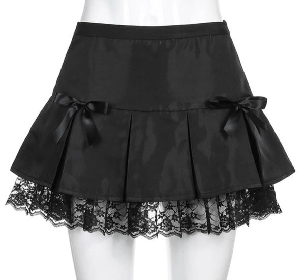 Mini Jupe Gothique Courte en image