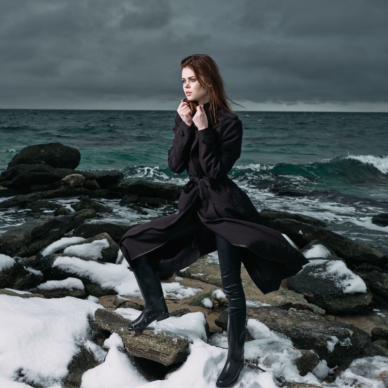 Manteau gothique