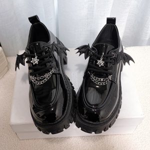 Chaussure Gothique Chauve-Souris20