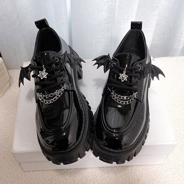 Chaussure Gothique Chauve-Souris20