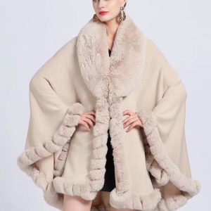 Manteau Gothique Hiver Fourrure