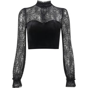 Top Gothique Dentelle Victorienne