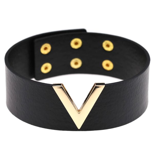 Collier Ras De Cou Noir Gothique