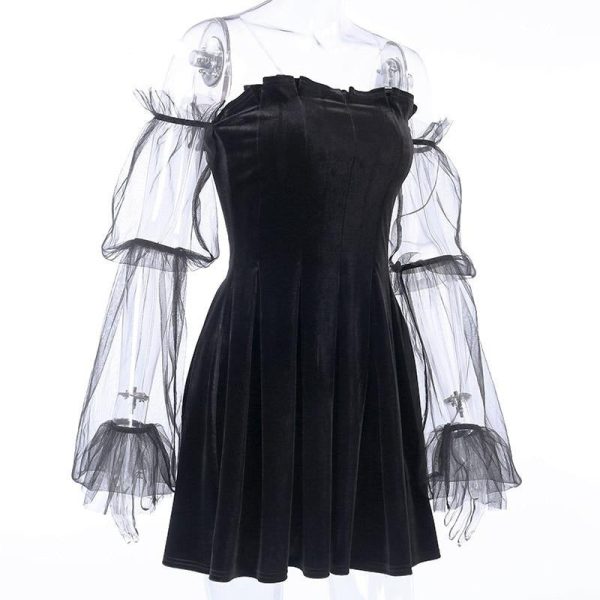 Robe Gothique Romantique - Princesse en noir