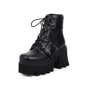 Chaussures Plateforme Gothiques8