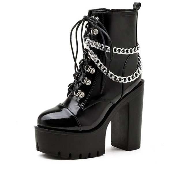 Bottines Gothiques Rock6