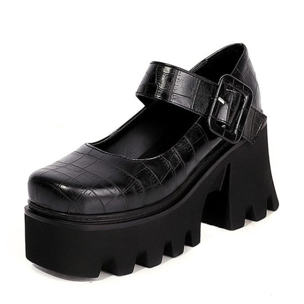 Chaussures Gothiques Femme à Talons9