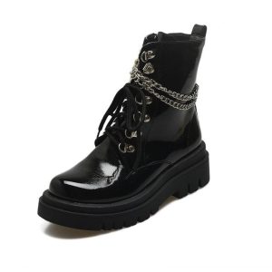 Chaussures Gothiques CompenséEs Noires9